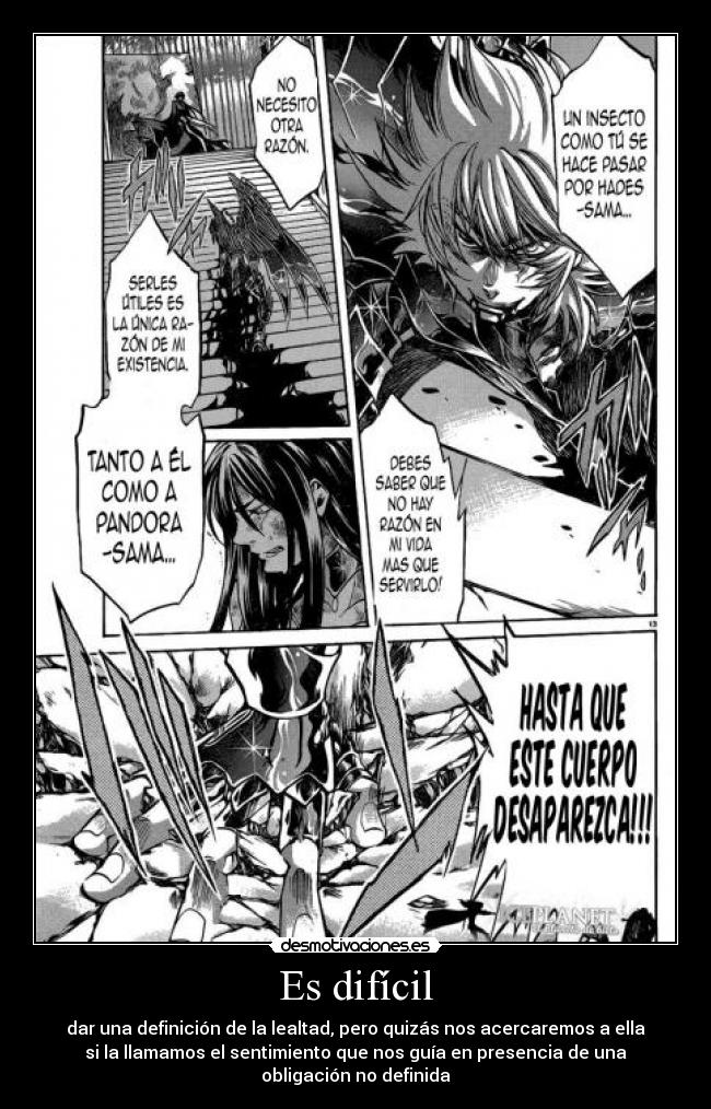 carteles saint seiya lost canvas radamanthys wyvern pandora desmotivaciones