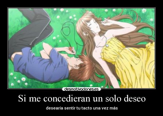 Si me concedieran un solo deseo -