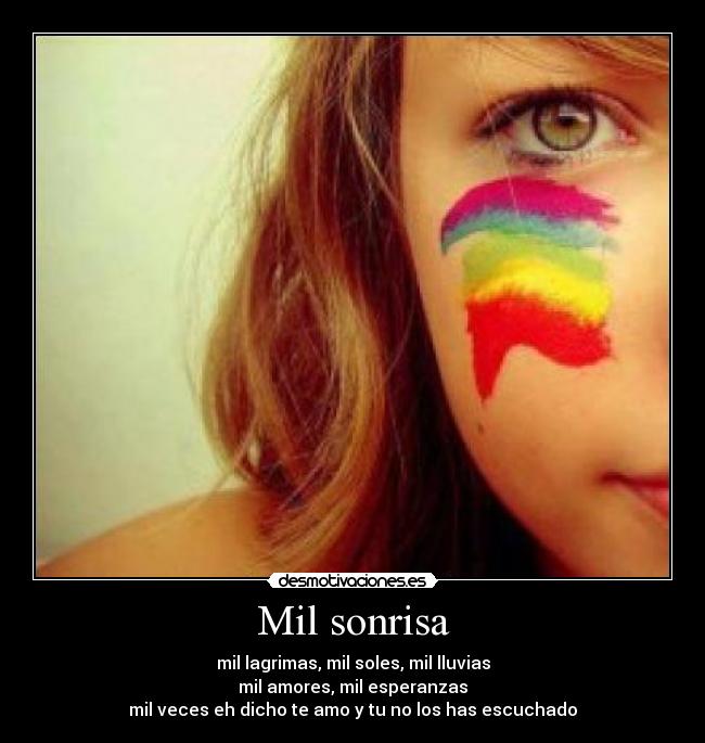 Mil sonrisa -