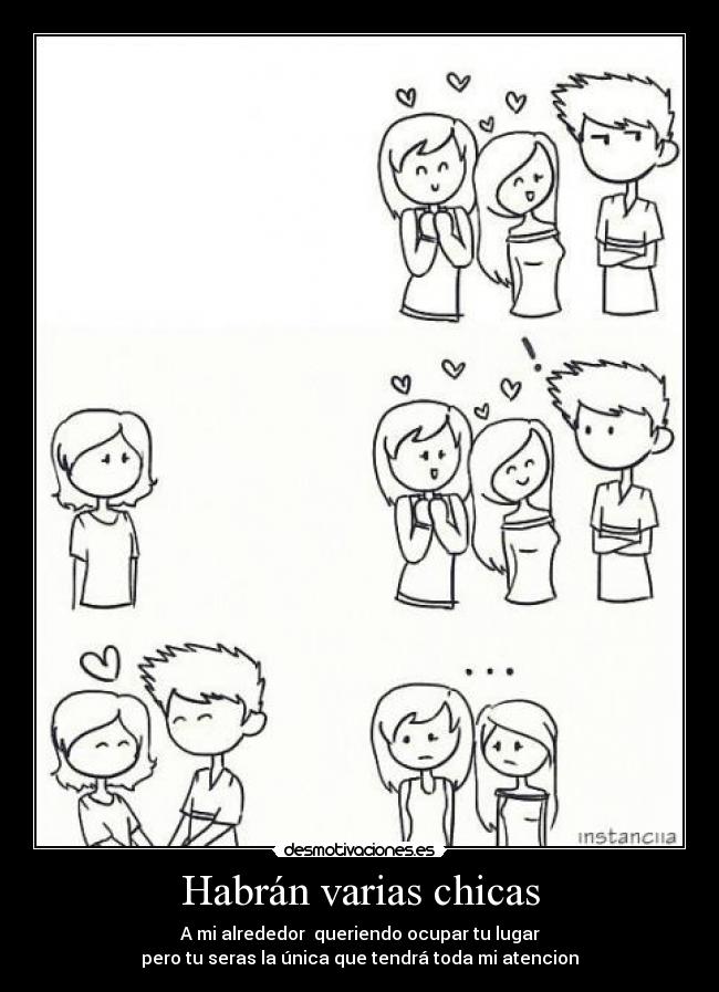 Habrán varias chicas -