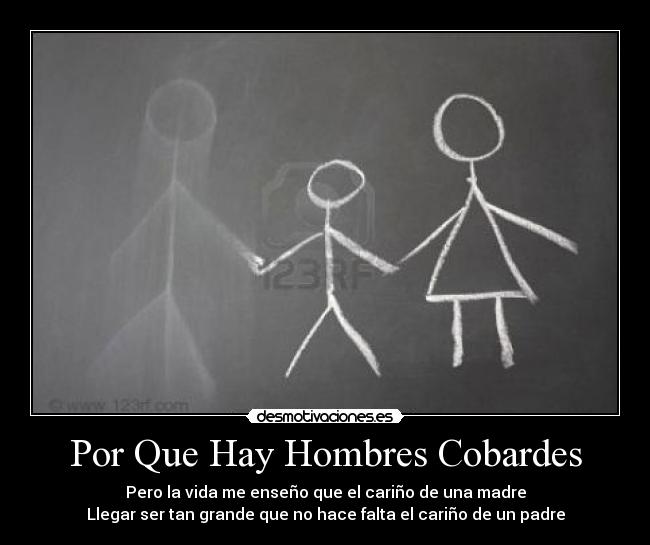 Por Que Hay Hombres Cobardes - Pero la vida me enseño que el cariño de una madre
Llegar ser tan grande que no hace falta el cariño de un padre