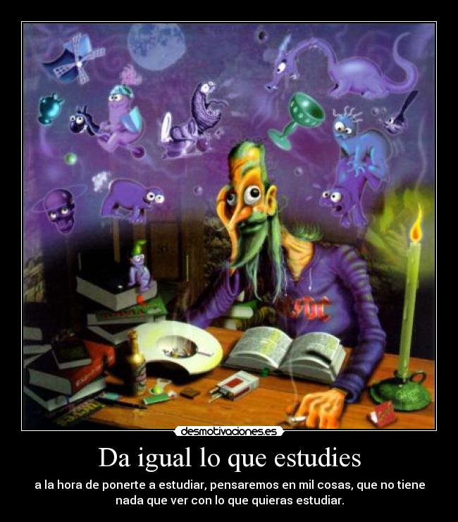 Da igual lo que estudies - 