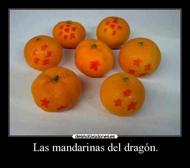 Las mandarinas del dragón. - 