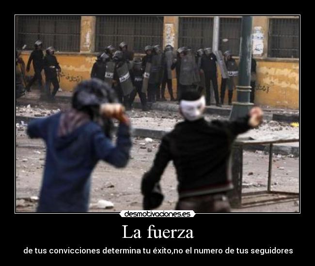 carteles fuerza desmotivaciones