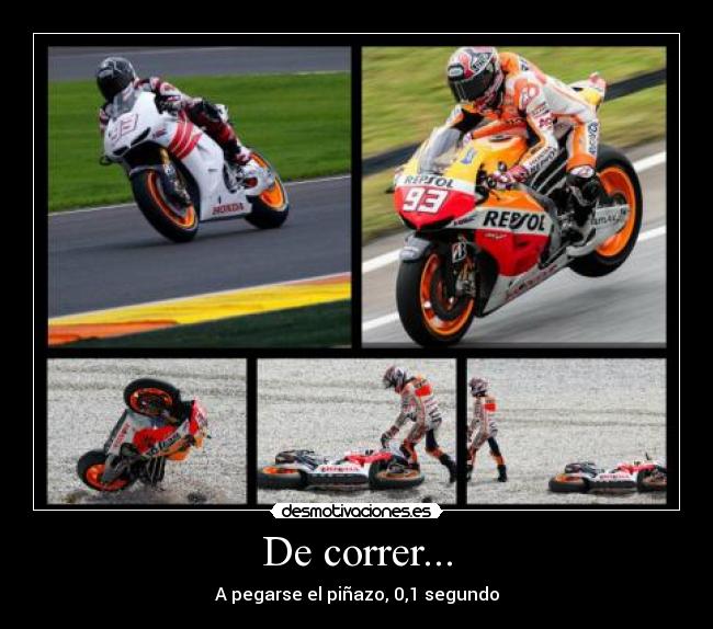 De correr... - A pegarse el piñazo, 0,1 segundo