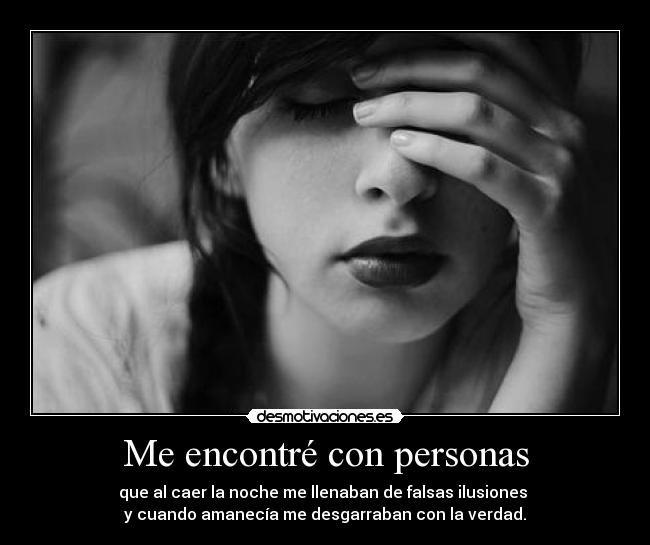 Me encontré con personas -