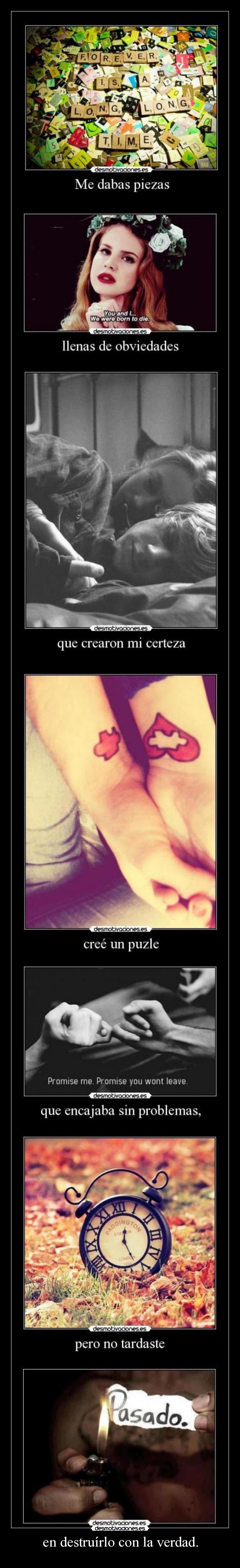 en destruírlo con la verdad. -