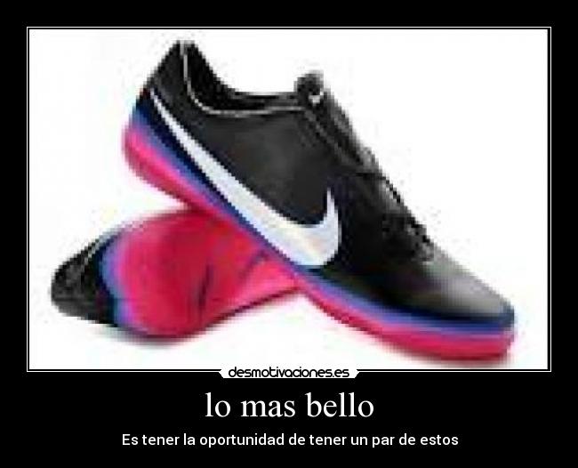 lo mas bello -