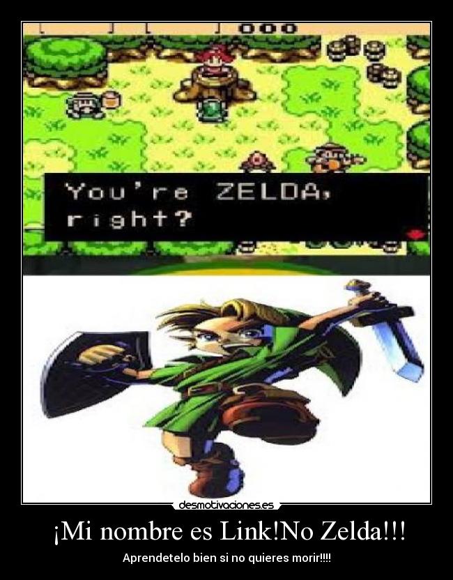 ¡Mi nombre es Link!No Zelda!!! - 