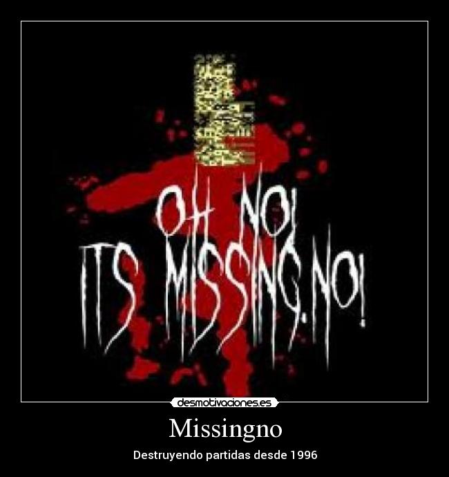Missingno - Destruyendo partidas desde 1996