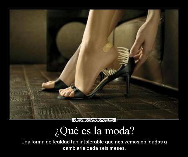 ¿Qué es la moda? - 