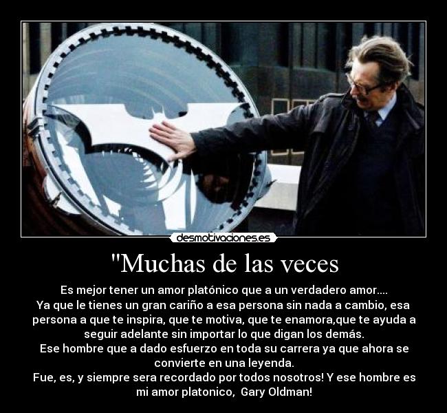 Muchas de las veces -