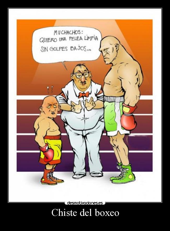 Chiste del boxeo -