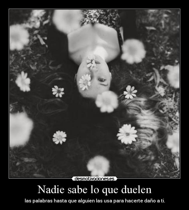 Nadie sabe lo que duelen -