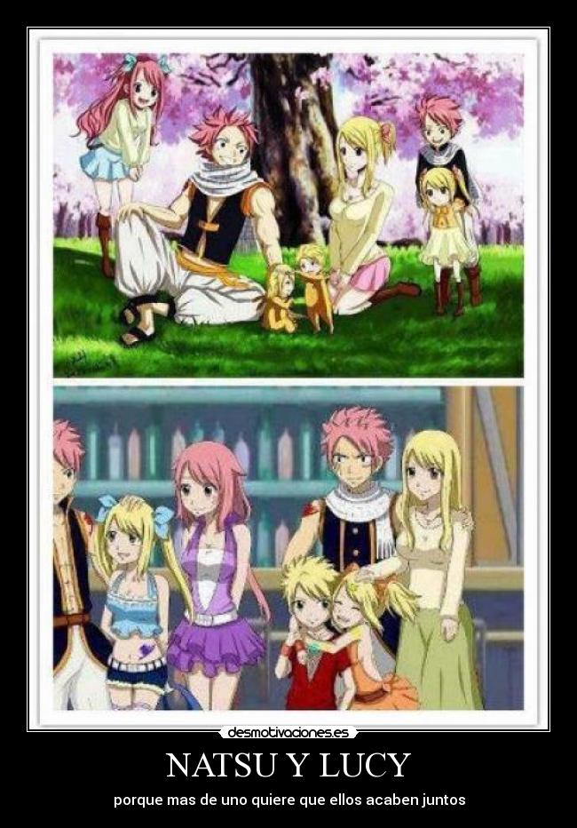 NATSU Y LUCY - porque mas de uno quiere que ellos acaben juntos