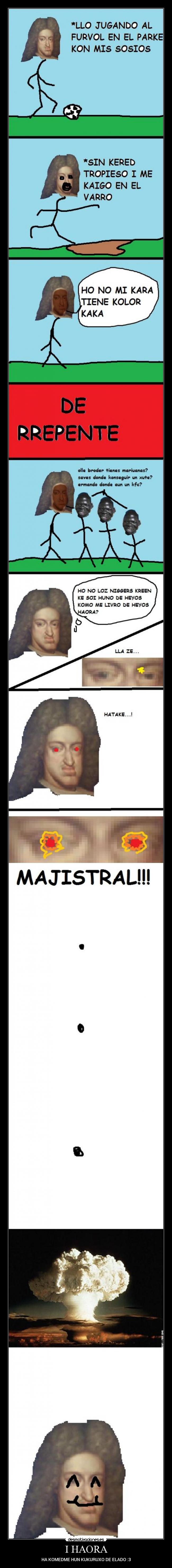 I HAORA - HA KOMEDME HUN KUKURUXO DE ELADO :3