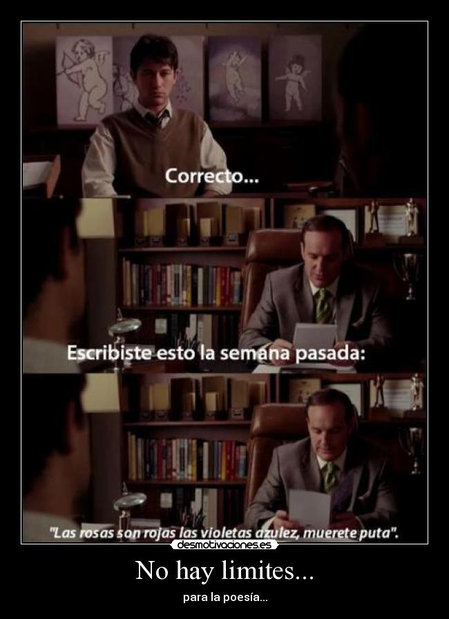 No hay limites... - para la poesía...