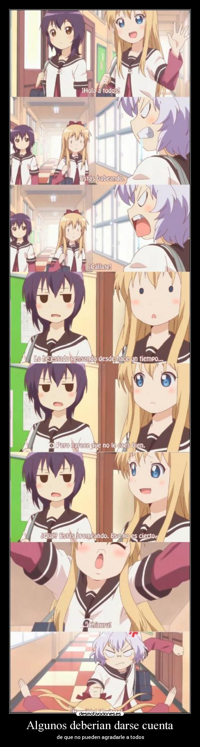 Algunos deberian darse cuenta -