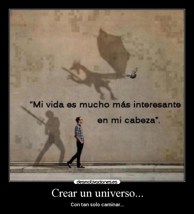 Crear un universo... - 
