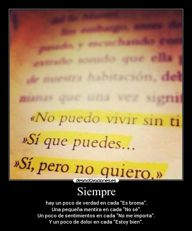 carteles paula els cops que mas dit que timportava que deia havia uns pels sentiments desmotivaciones