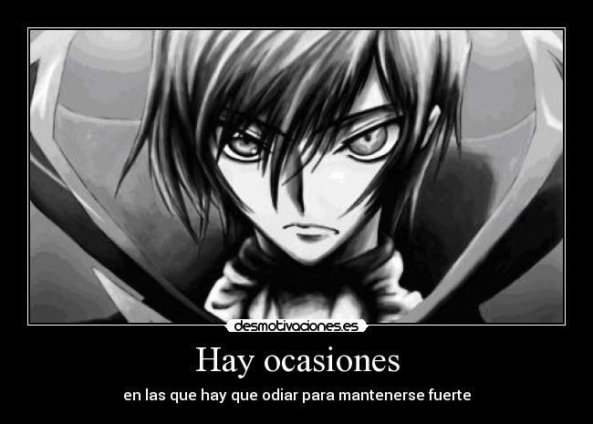 Hay ocasiones -