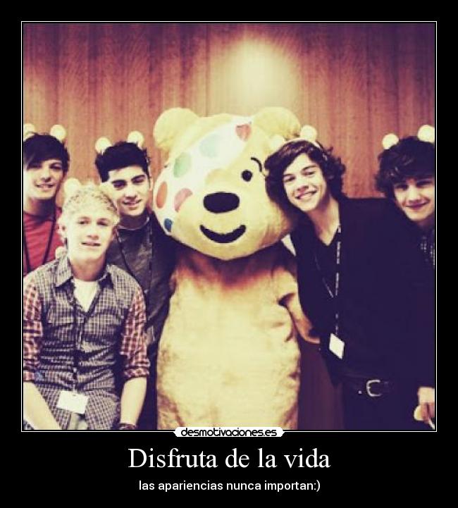 Disfruta de la vida -