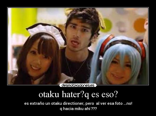 otaku hater?q es eso? -