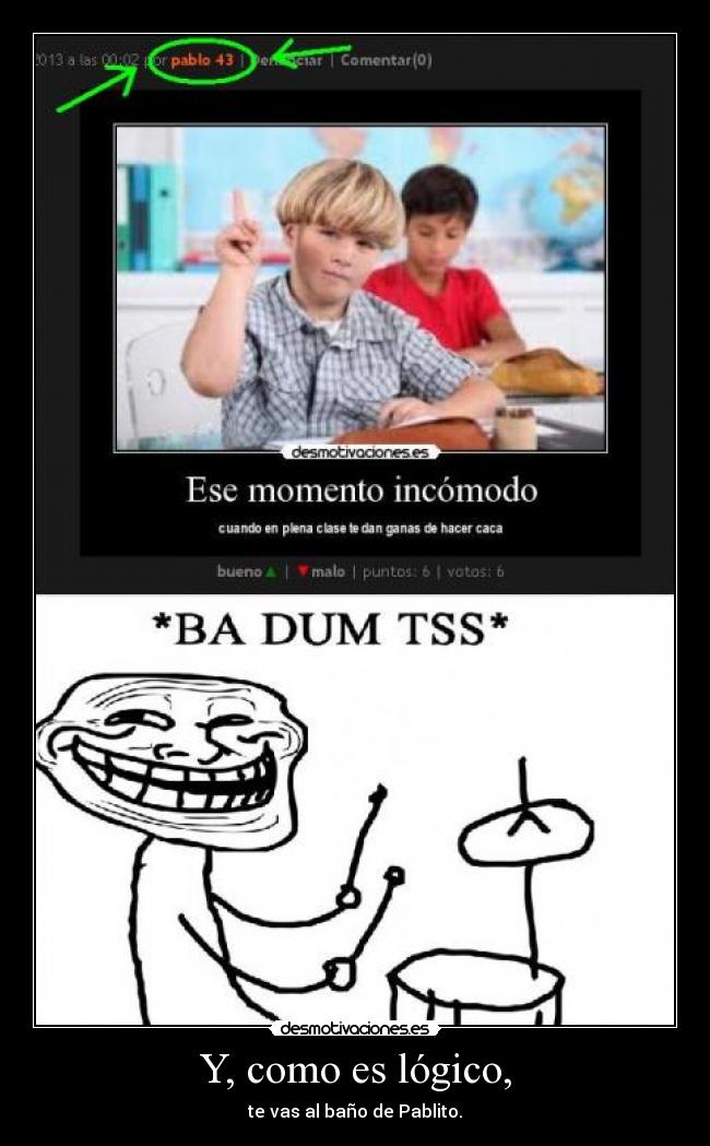 carteles clandominadores cartel respuesta chorra humor que tenia que hacer desmotivaciones