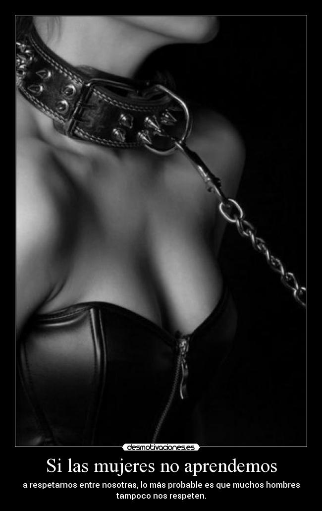 Si las mujeres no aprendemos -