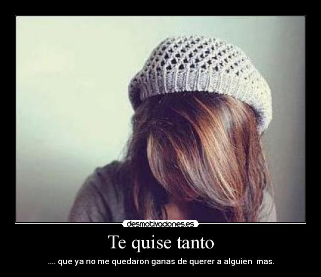 Te quise tanto -