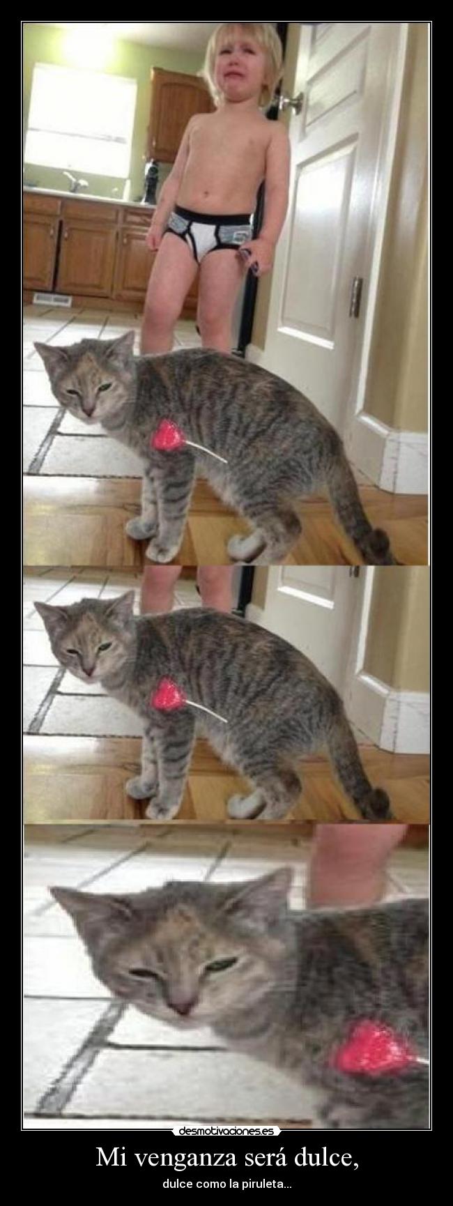 Mi venganza será dulce, -