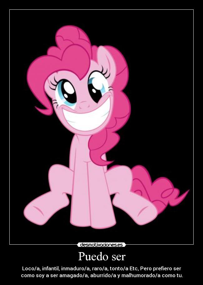 carteles pinkiepie desmotivaciones