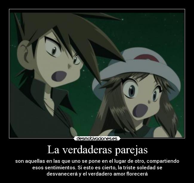 La verdaderas parejas -