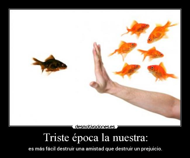 carteles prejucios desmotivaciones