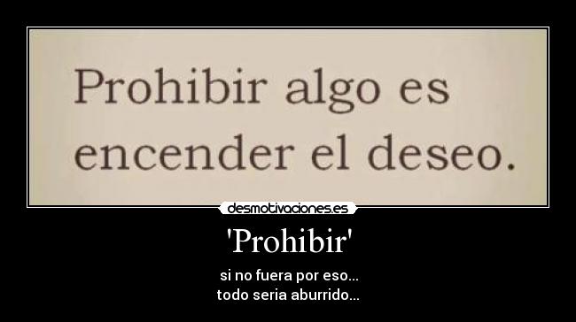 Prohibir -