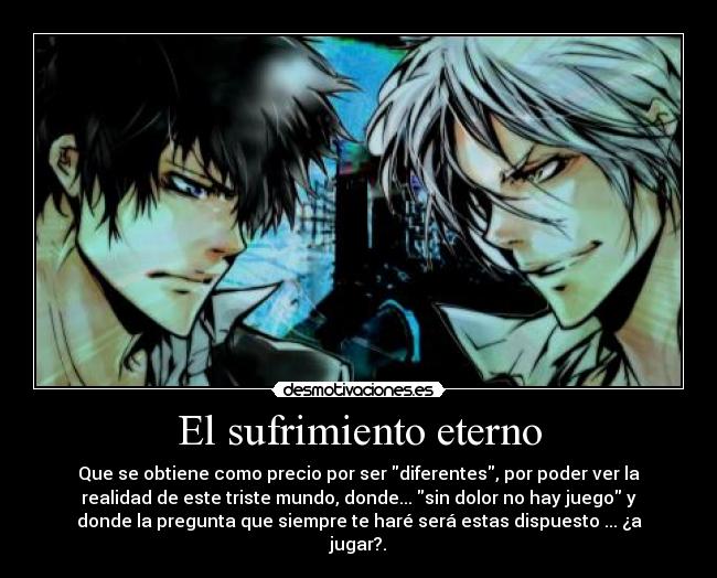 El sufrimiento eterno - 