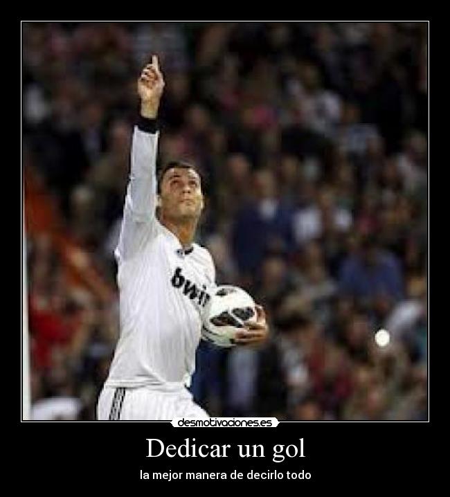 Dedicar un gol -