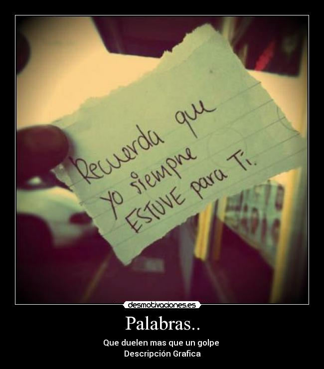 Palabras.. - 