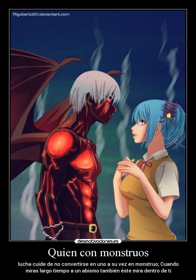 carteles rosario vampire amor anime manga desmotivaciones