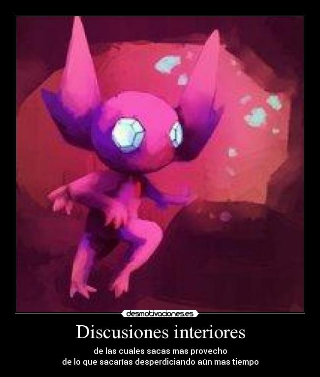 Discusiones interiores - 