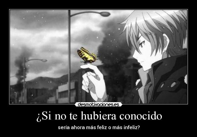 ¿Si no te hubiera conocido - 