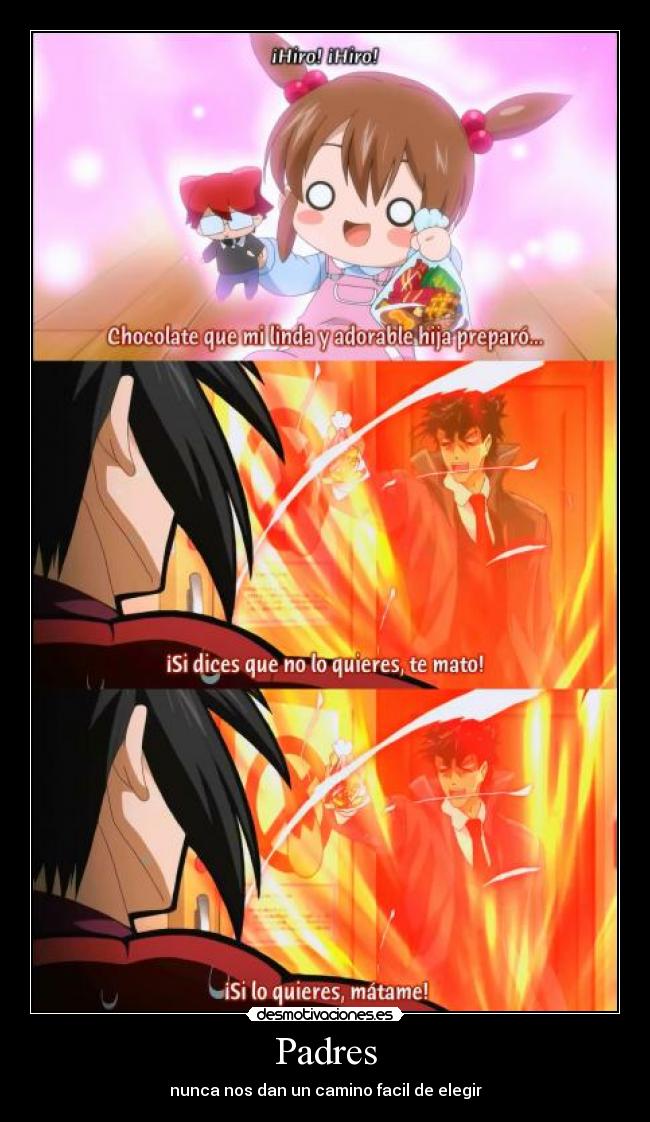 Padres - nunca nos dan un camino facil de elegir