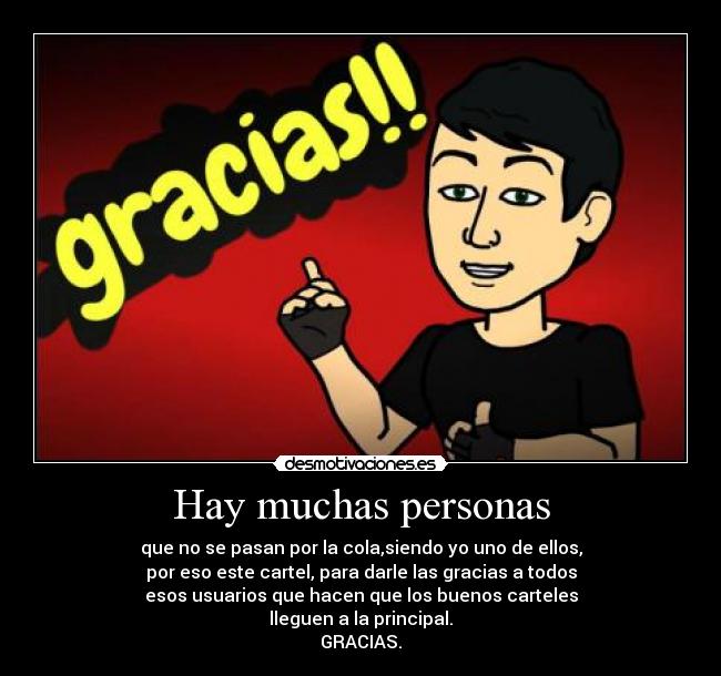 Hay muchas personas - 