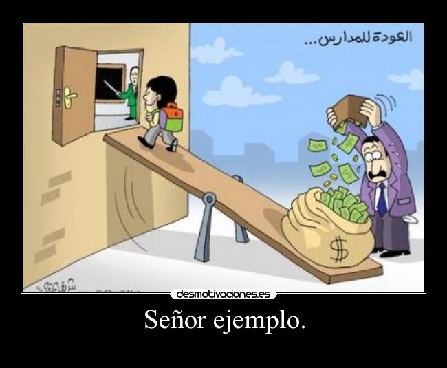 Señor ejemplo. -