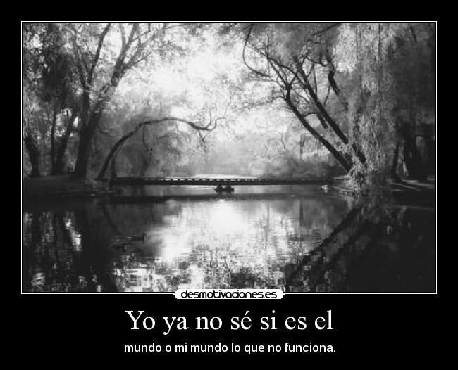 Yo ya no sé si es el - 