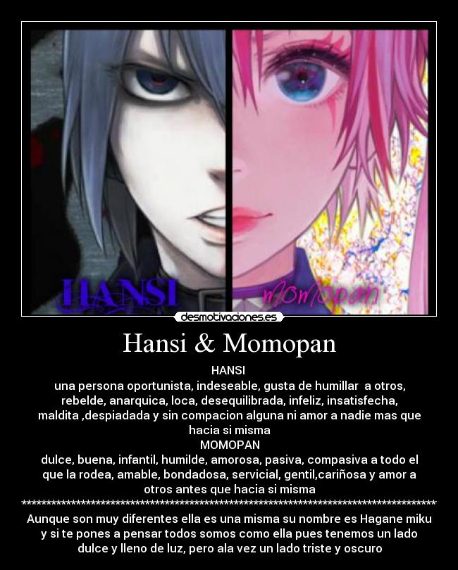 Hansi & Momopan -