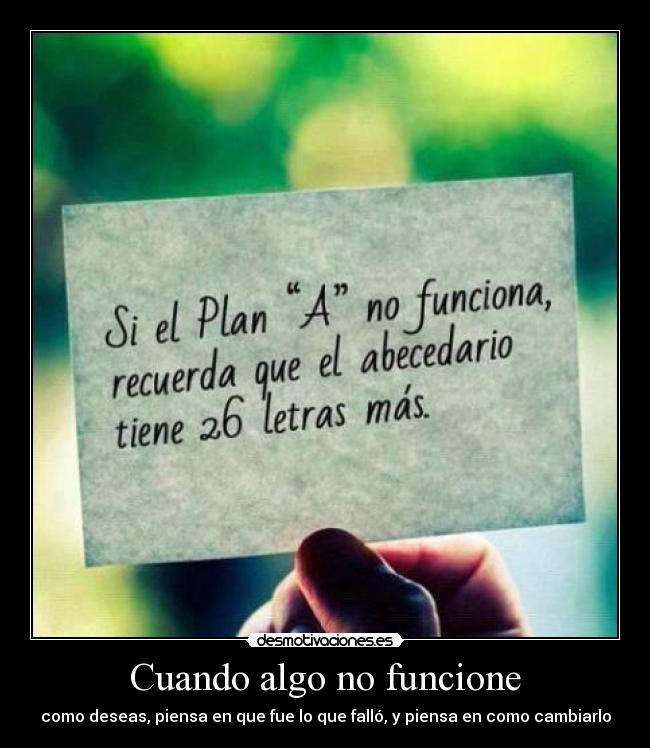 carteles planes desmotivaciones