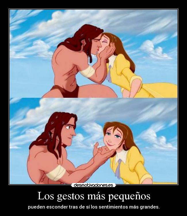 Los gestos más pequeños - 