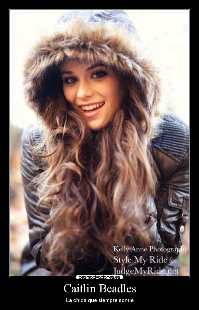 Caitlin Beadles - La chica que siempre sonrie