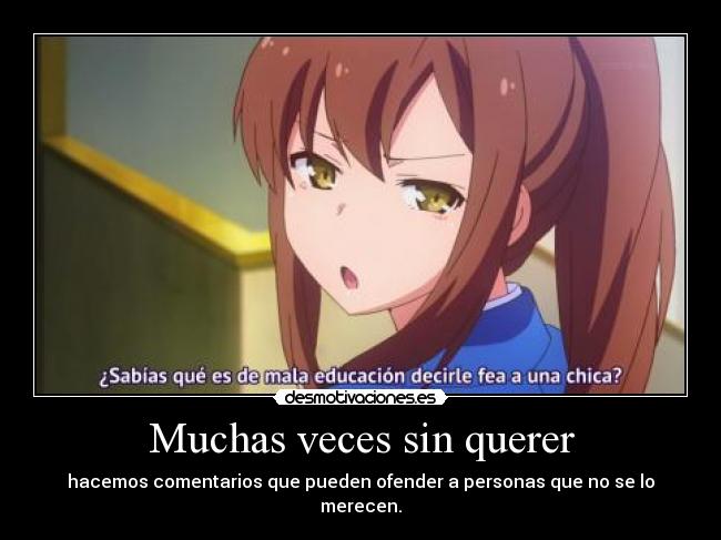 carteles harukaze anime gotian raptorhunters kirch theinmortals sakurasou pet kanojo desmotivaciones